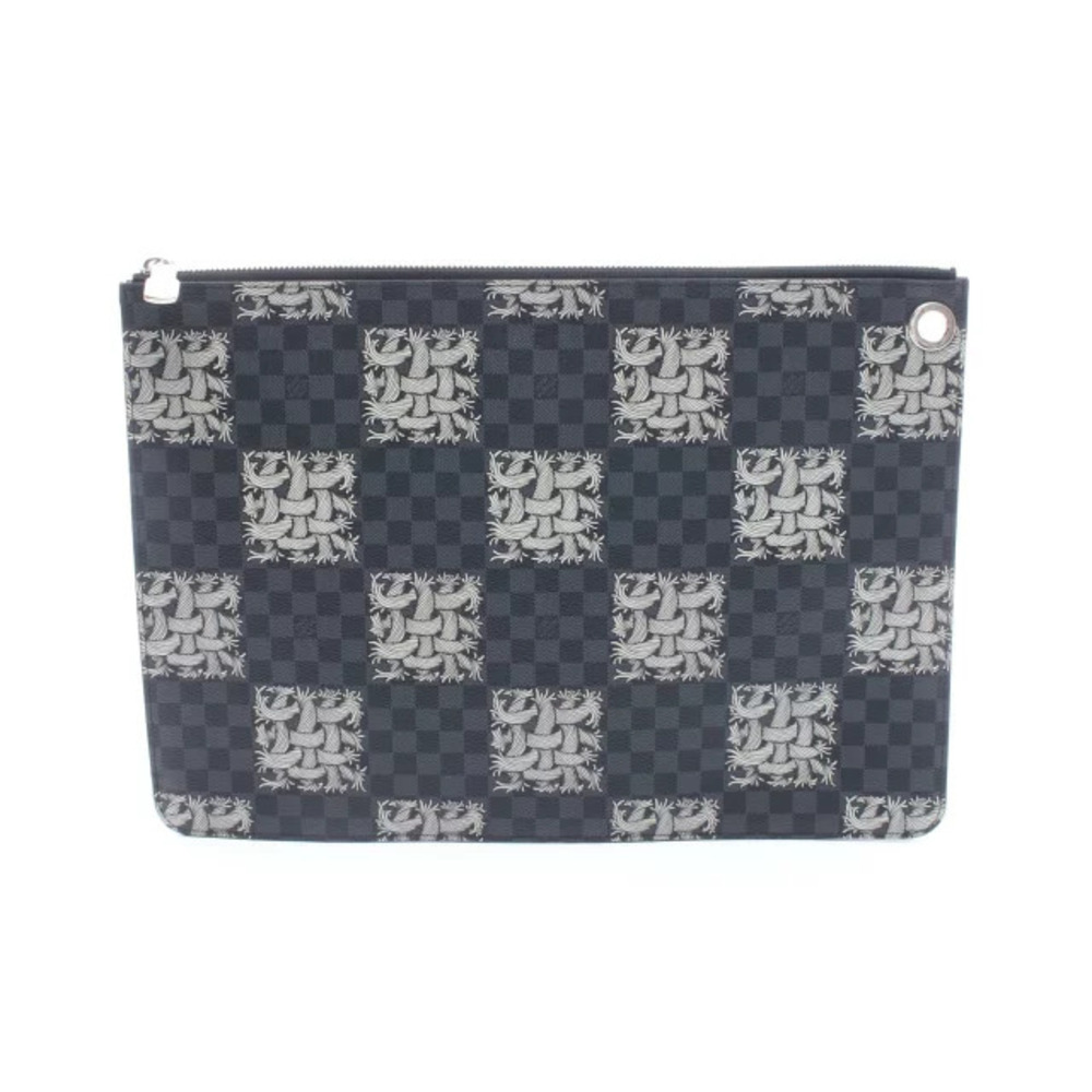 Louis Vuitton Pochette Jour Christopher Nemeth Shoulder Bag Damier Graphite